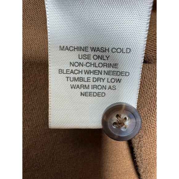 Men’s Long Sleeve  Henley 2XL Soft Casual Brown Outdoor Gorpcore Casual Dad Core - Picture 7 of 7